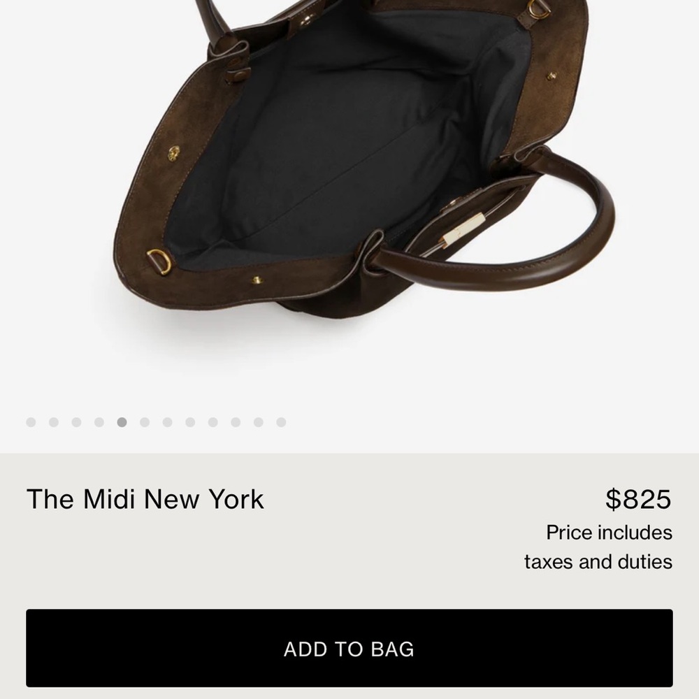 DeMellier The Midi New York in Mocha Suede/ Mocha Smooth - Picture 9 of 11